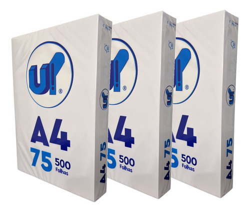 Papel Sulfite A4 Up! Office 1500 Folhas