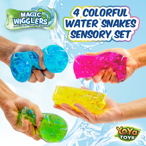 Wigglers Serpiente De Agua Fidget Toy - De Agua Wig...