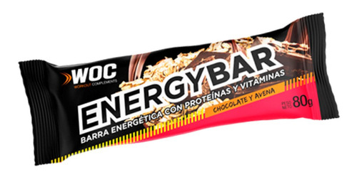 Barra Energética Woc Mani Y Almendras 80g. Nutrition Center