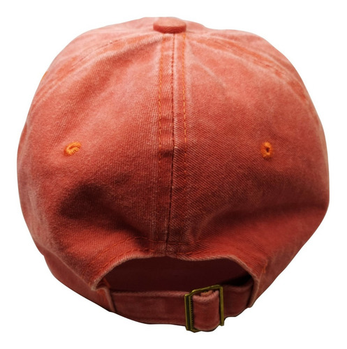 Imagen 3 de 4 de Gorra Vintage Desgastada Auto General Lee Naranja
