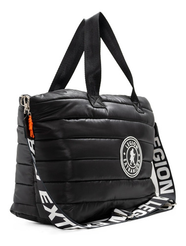 Tote Shopper Xl Rap Negro