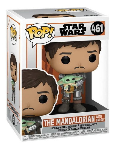 Funko Pop! 461 Star Wars The Mandalorian Con Grogu Baby Yoda