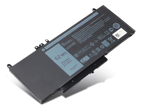 10pz Batería 6mt4t Dell Latitude E5570/e5470/m3510 7.6v 62wh