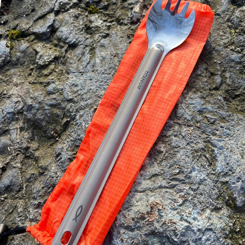 Savior Survival Gear Titanium Spork - Lightweight Multi-purp