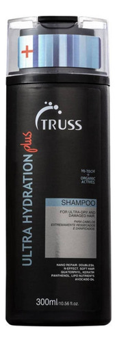 Shampoo Truss Professional Plus Ultra Hydration Plus en garrafa de 300mL de 300g de 300g