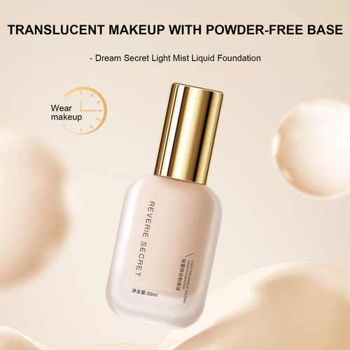 Base De Maquillaje Liquid Foundations Hidratante Light Found