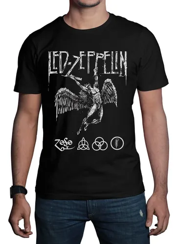 Playera led zeppelin hombre deals