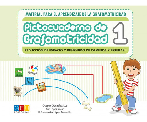 Libro - Pictocuaderno De Grafomotricidad 1 