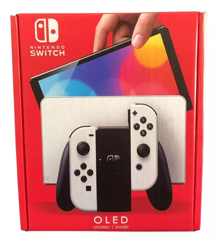 Caixa Vazia Compatível Com Nintendo Switch Oled Branco