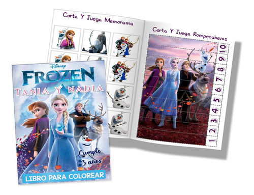 70 Libros De Colorear Personalizado Con 70 Crayolas (Usado)
