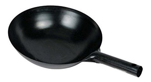 Winco Wok36 Chinese Wok Con Mango Integral De 16 Pulgadas Ne