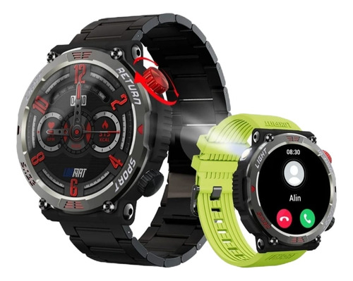 Relógio Lokmat Zeus 5 Pro Smart Shock Masculino Original
