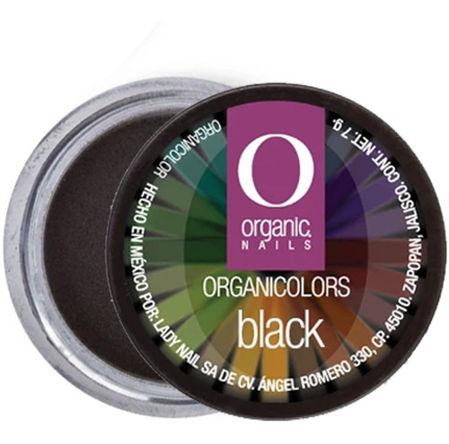 Organicolor Acrilico Para Uñas 08 Black By Organic Nails  