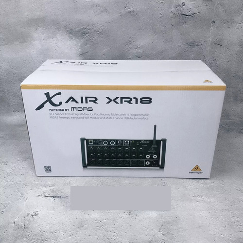 Mixer Digital Behringer Xr18 18 Canales Wi Fi En Caja (Usado)