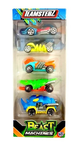 Teamsterz Beast Set Autos Metal 1:64 Pack X5 Sharif Express