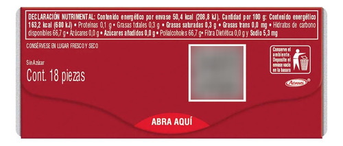 Adams Trident Valupak Canela 18s 12 Pzs Chicle Cartera