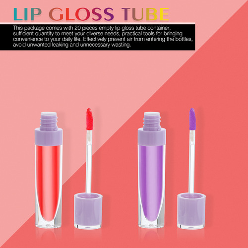 Envases De Bálsamo Labial, Tubo Vacío De Lápiz Labial, 10 Un