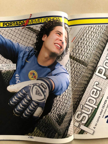 Memo Ochoa Revista El Mejor Club America