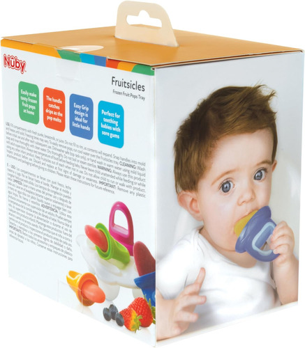 Nuby ® Garden Fresh Paletero Crea Paletas Heladas Bebé Niño