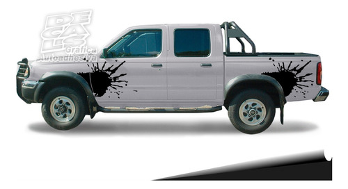 Calco Nissan D22 Pick Up Splash Fender Juego