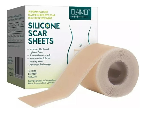 Parche De Silicona Para Cicatrices/abdominoplastia Elaimei