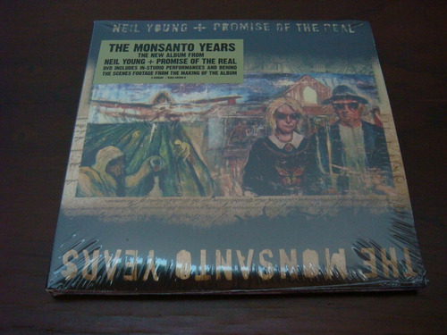 Neil Young - The Monsanto Years * Cd + Dvd * Nuevo Y Cerrado