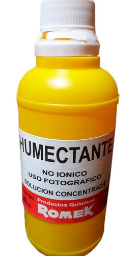 Imagen 1 de 2 de Humectante Romek Para Revelado Fotografico Byn (1504)