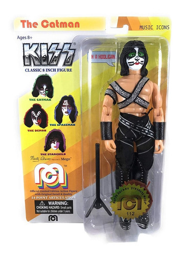 Kiss The Catman Figura Mego Music Icons 8 PuLG. Orig Replay