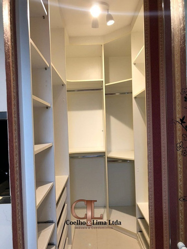 Imagem 8 de 15 de Moema Índios - Apartamento Com Varanda Gourmet!! - 4496-2