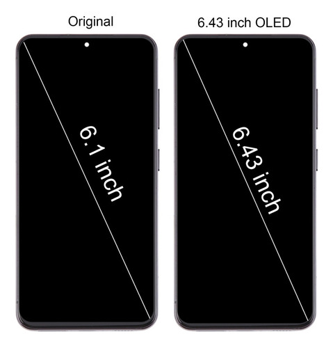Sjp Oled Lcd With Frame For Samsung Galaxy S23 Us 6.43 Inch