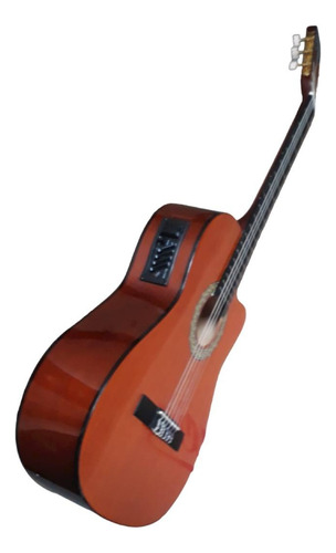 Guitarra Electroacustica Con Funda Y Accesorios