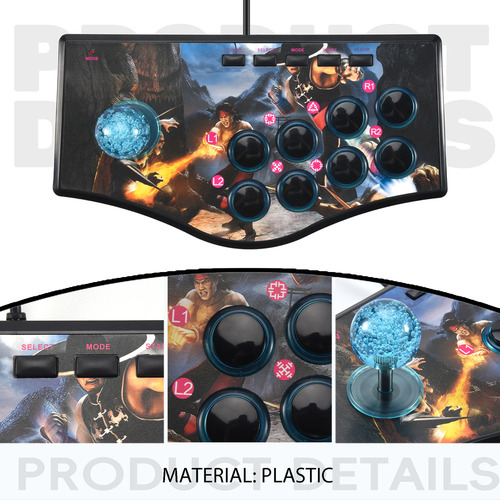 Nuevo Controlador Basculante De Juego Arcade Retro Joystick