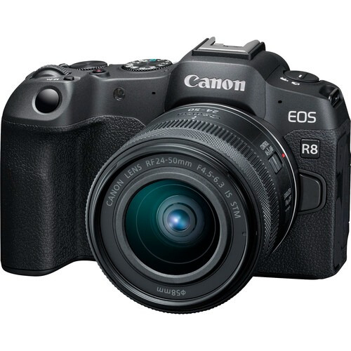 Canon Eos R8 Mirrorless  Rf 24-50mm F/4.5-6.3 Is Stm Lens