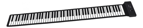 Piano Plegable Enrollable Con Teclado Portátil De 88 Teclas