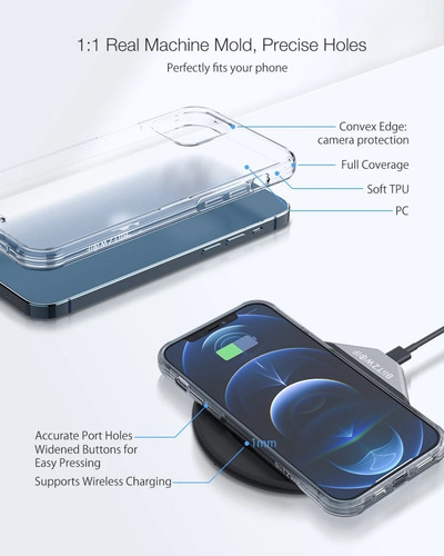 Capa Para iPhone 12 Pro Max - Silicone Transparente