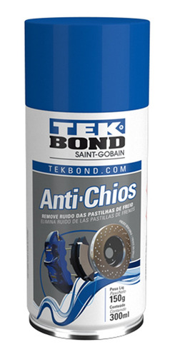 Spray Anti Chios Tek Bond Para Veículos