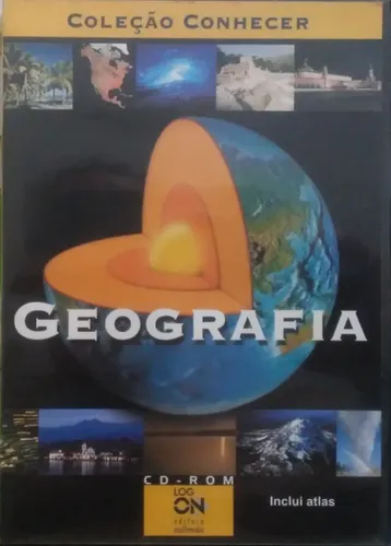 Cd-rom Geografia - Coleção Conhecer - Inclui Atlas | MercadoLivre