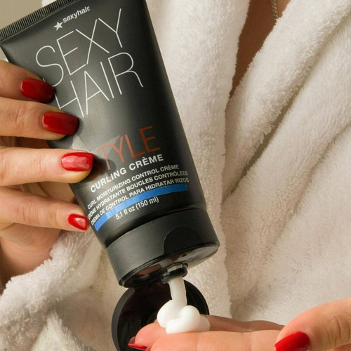 Crema De Control Para Rizos Sexy Hair Curling Creme 150 Ml