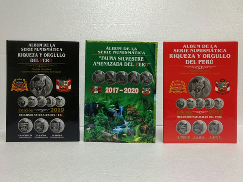 Album 3x20 Soles Para Monedas Peruanas