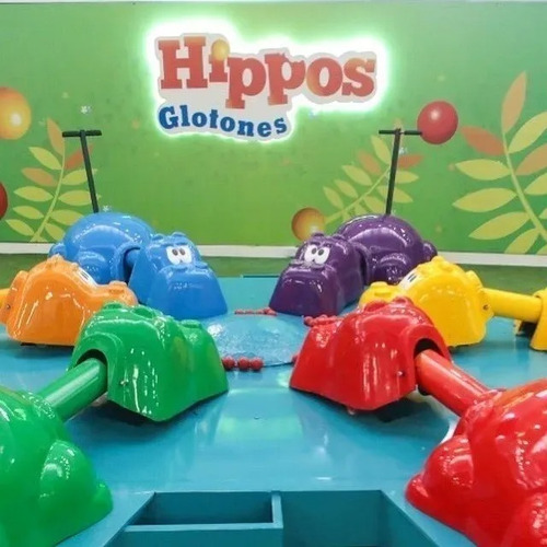 Hippos Glotones Juego Mesa Didáctico Niños Hasbro Original