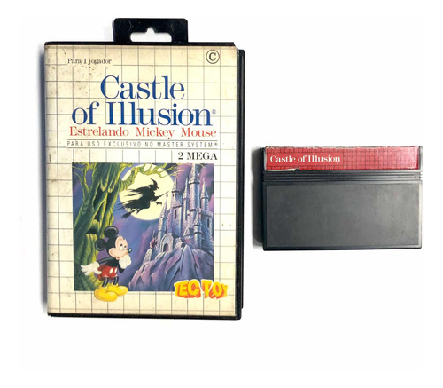 Castle Of Illusion Mickey Mouse Original Sega Master System