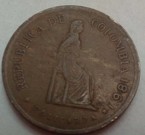 Colombia Moneda 5 Pesos 1981