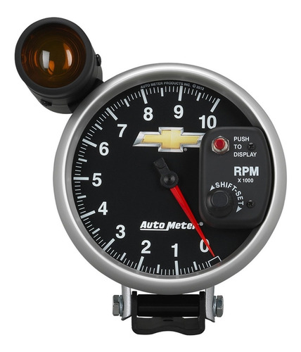 Imagen 5 de 6 de Tacometro Autometer 880445 Chevrolet 10.000 Rpm
