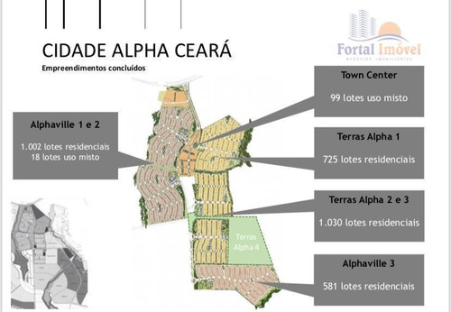 Imagem 7 de 25 de Terreno À Venda, 500 M² Por R$ 448.000,00 - Cidade Alpha - Eusébio/ce - Te0101