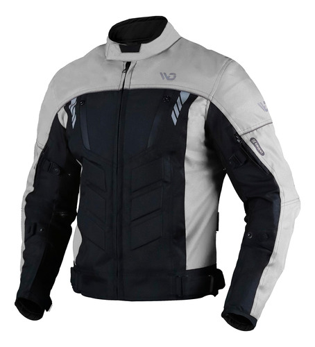 Chaqueta Motociclista Wd Motorsports , Talle 2xl , Gris