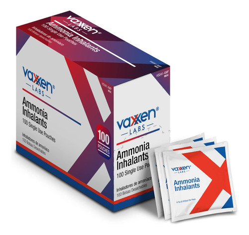 Vaxxen Labs Bolsa Para Inhalantes De Amoniaco (paquete De 10