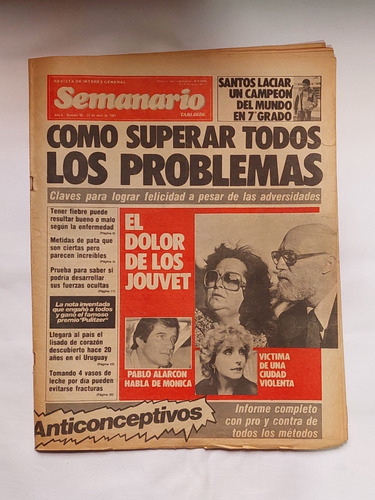 Semanario / Nº 95 / 1981 / Pablo Alarcón / Santos Laciar