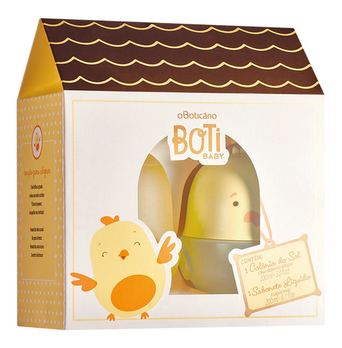 Boti Baby Estojo Colônia, Sabonete E Acessórios