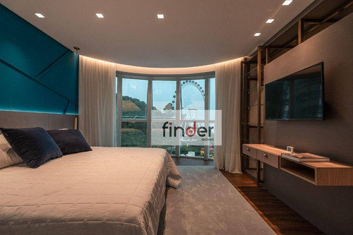 Imagem 13 de 30 de Sky Tower - Balneário Camboriú/sc. Apartamento À Venda, Frente Mar Com Vista 180º, 4 Suítes, Lazer E 3 Vagas. Fg Empreendimentos - Ap13415