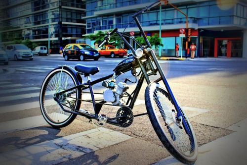 Imagen 3 de 13 de Bicimoto Chopper King London Bobber